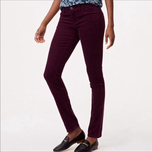 loft modern skinny pants